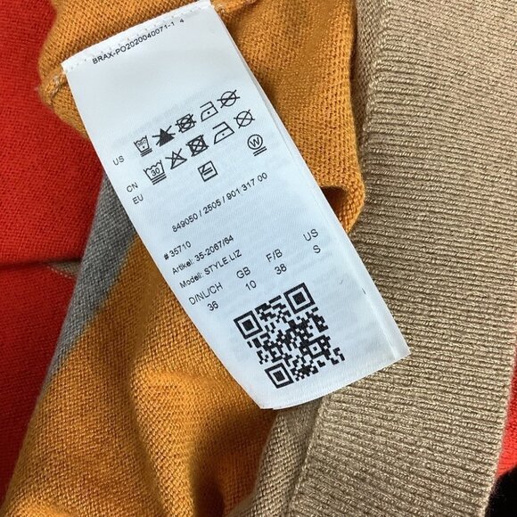 CASHMERE BLEND BRAX STRIPES SWEATER - Picture 12 of 12